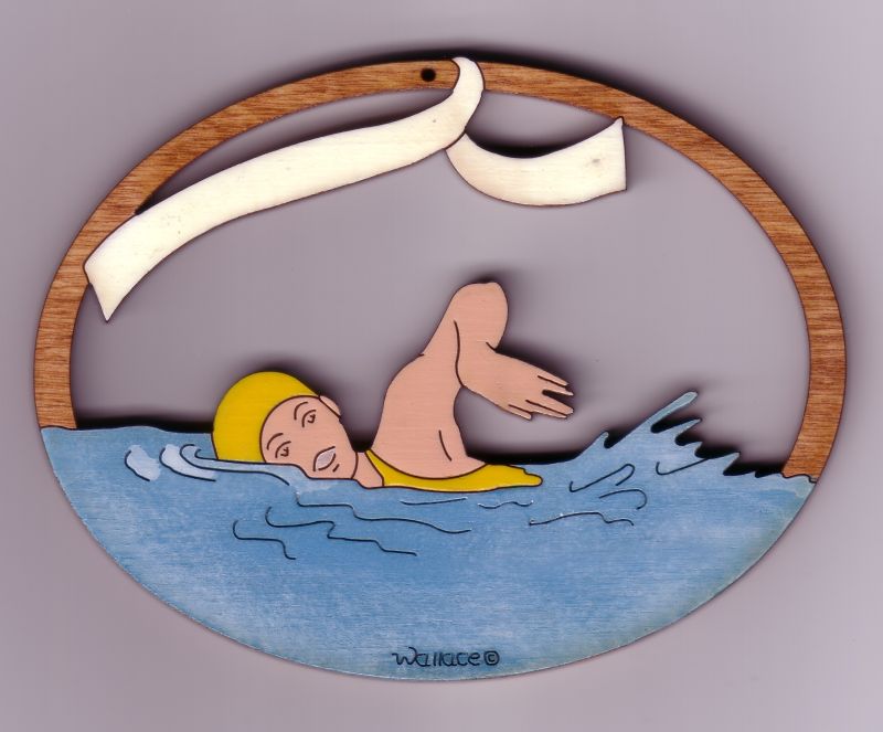 Girl Swimmer 143 14.95 Wallace Wood Ornaments, Quality