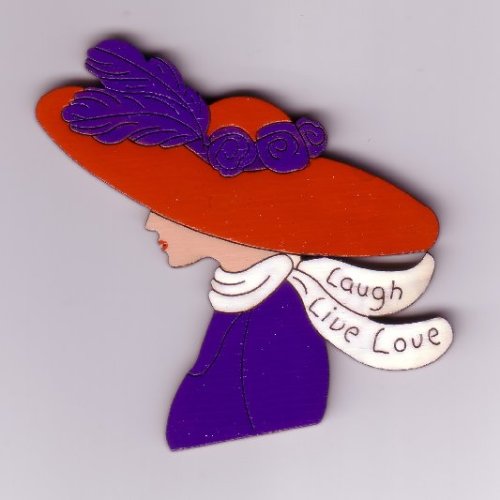 (image for) Red Hat Lady Pin #193