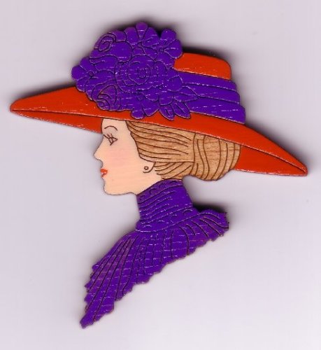 (image for) Victorian Lady 1 Pin #194