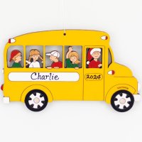 (image for) School Bus Ornament