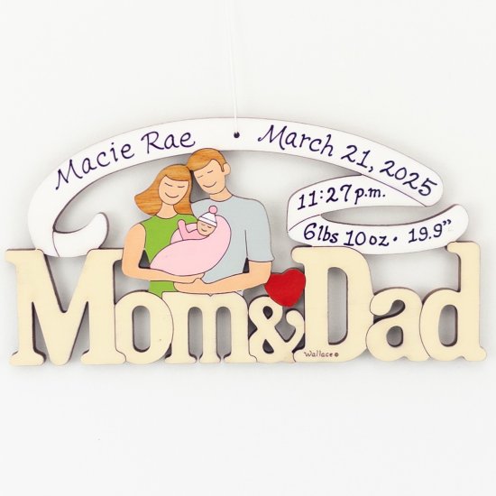 (image for) New Parents with Baby Girl