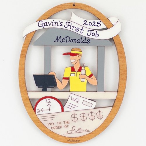 (image for) First/New Job Ornament