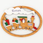 (image for) Santa Train Ornament