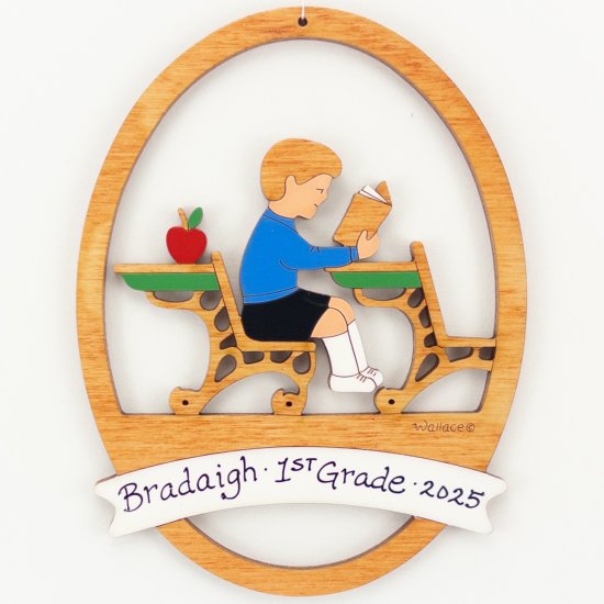 (image for) School Boy Ornament