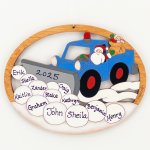 (image for) Snowplow Ornament