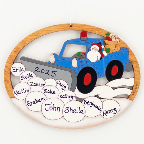 (image for) Snowplow Ornament