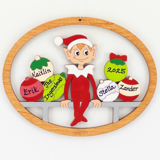(image for) Elf With Ornaments