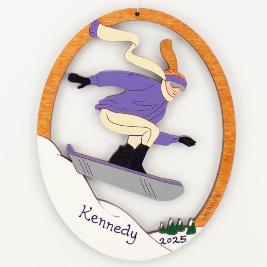 (image for) Girl Snowboarder