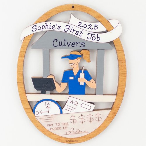 (image for) First/New Job Ornament Female