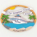 Cruise Ship Ornament (image for) Cruise Ship Ornament