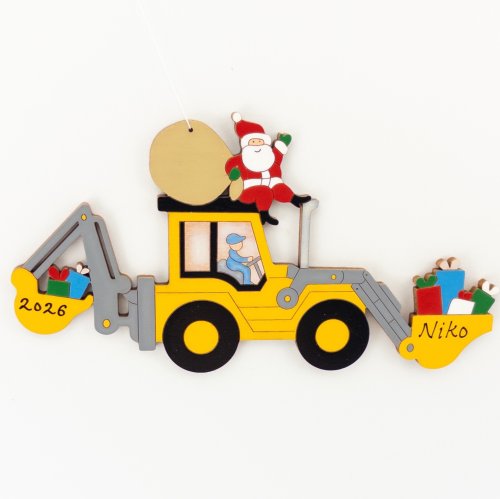 (image for) Backhoe Loader Ornament