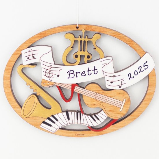 (image for) Music Ornament