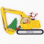 (image for) Excavator Ornament
