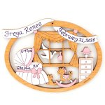 (image for) Baby's Room Christmas Ornament - Pink