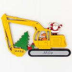 (image for) Excavator Ornament