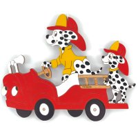 (image for) Firetruck/Dalmation Ornament