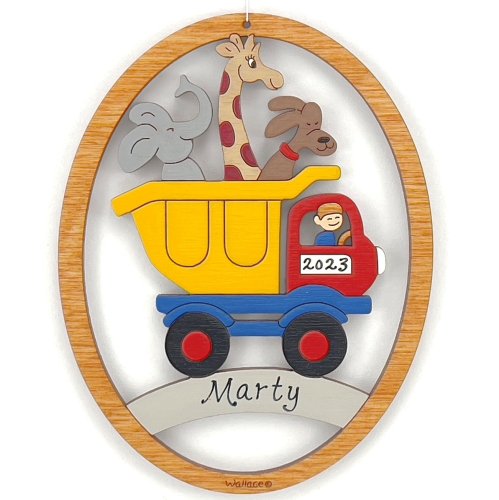 (image for) Dump Truck Ornament