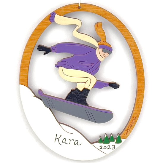 (image for) Girl Snowboarder