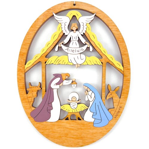 (image for) Mary, Jesus & Joseph Ornament