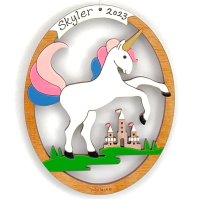 (image for) Unicorn Ornament