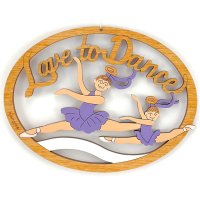 (image for) Love To Dance Ornament