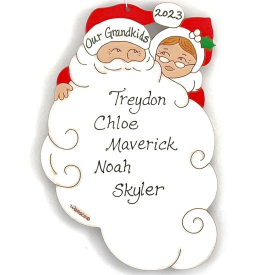 (image for) Mr. & Mrs. Claus Ornament