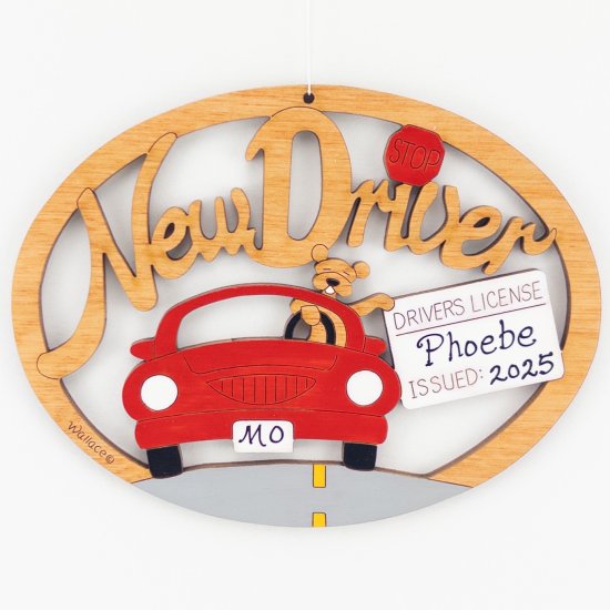 (image for) New Driver Ornament
