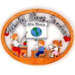 World Class Teacher Ornament (image for) World Class Teacher Ornament