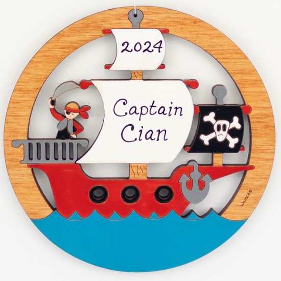 (image for) Pirate Ship Ornament