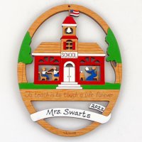 (image for) School House Ornament