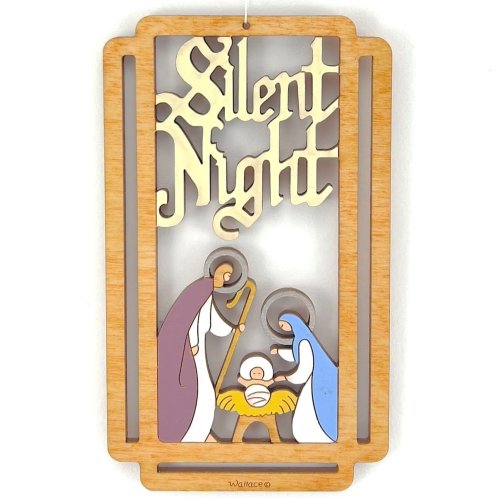 (image for) Silent Night Nativity Ornament