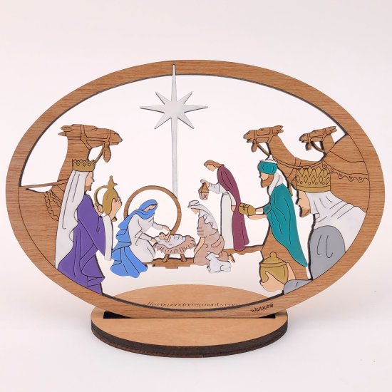 (image for) Small Camel Nativity With Stand