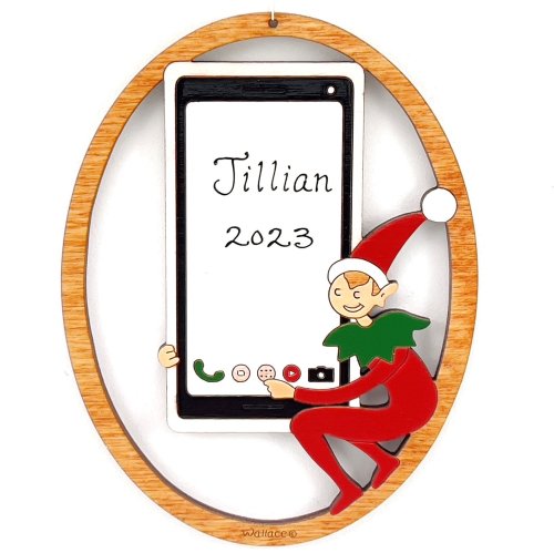 (image for) Smartphone Texting Ornament