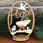 (image for) Small Peace Baby Jesus With Stand