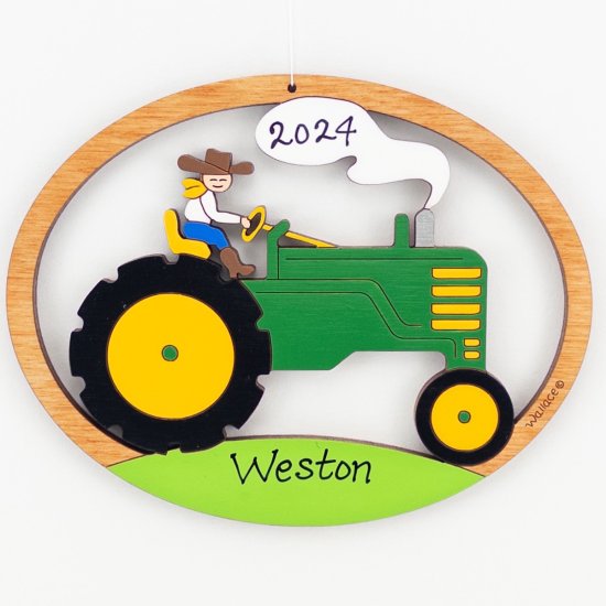 (image for) Tractor Ornament