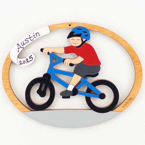 (image for) Young Bike Riding Boy