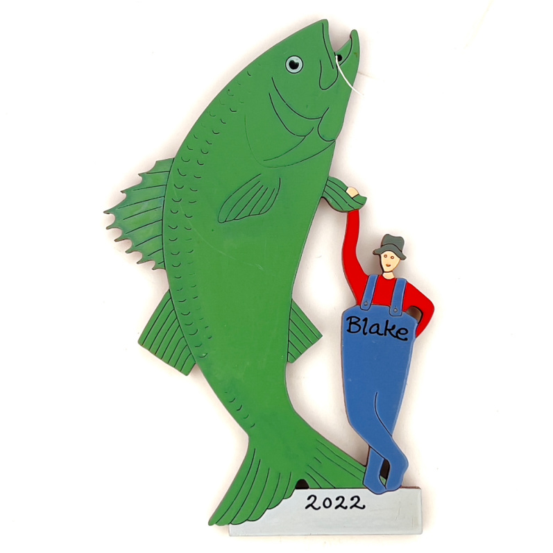 Big Fish - $ : Wallace Wood Ornaments, Quality handcrafted and  personalized wood ornaments