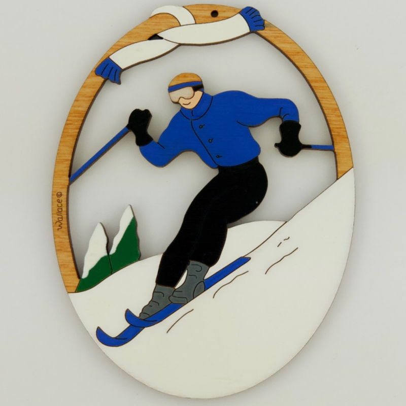 Boy Skier